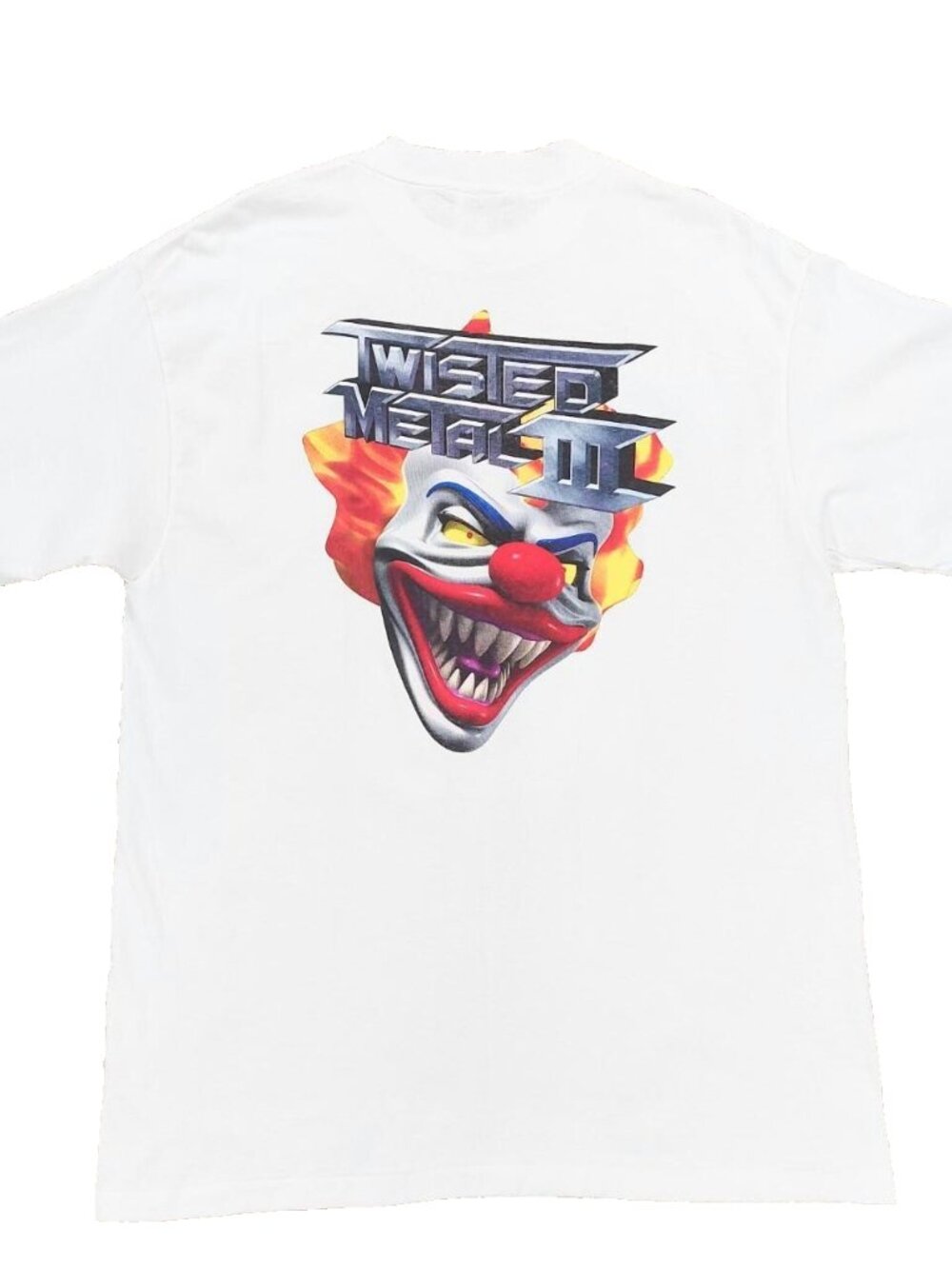 Vintage Twisted Metal 3 T-Shirt XL, 989 Studios PS1 1998 Promo, Single Stitched